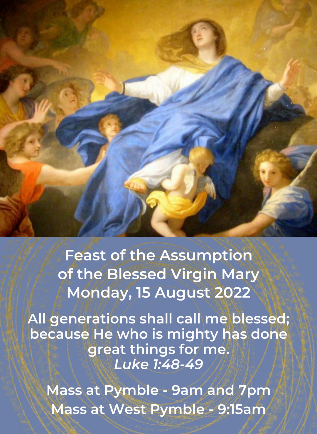 Assumption - Catholic Diocese of Broken Bay