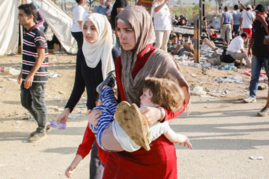 Idomeni, northern Greece