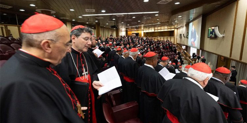 0506card-Cardinals-meet-for-the-11th-General-Congregation-of-Cardinals-yesterday-Vatican-Media