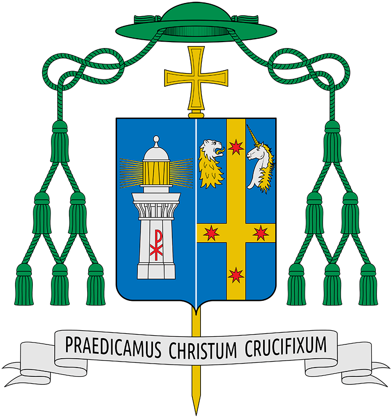 Coat of Arms of Bishop Peter A Comensoli
