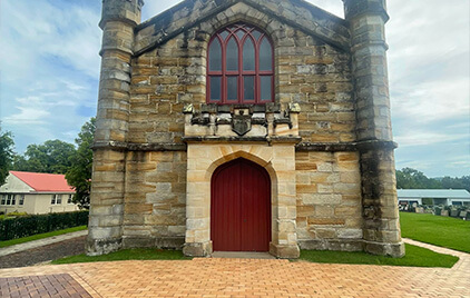 Path to Toilets Step 1