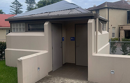 Path to Toilets Step 3