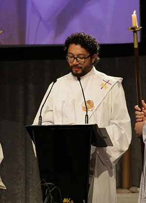 Deacon Adrian Gomez portrait