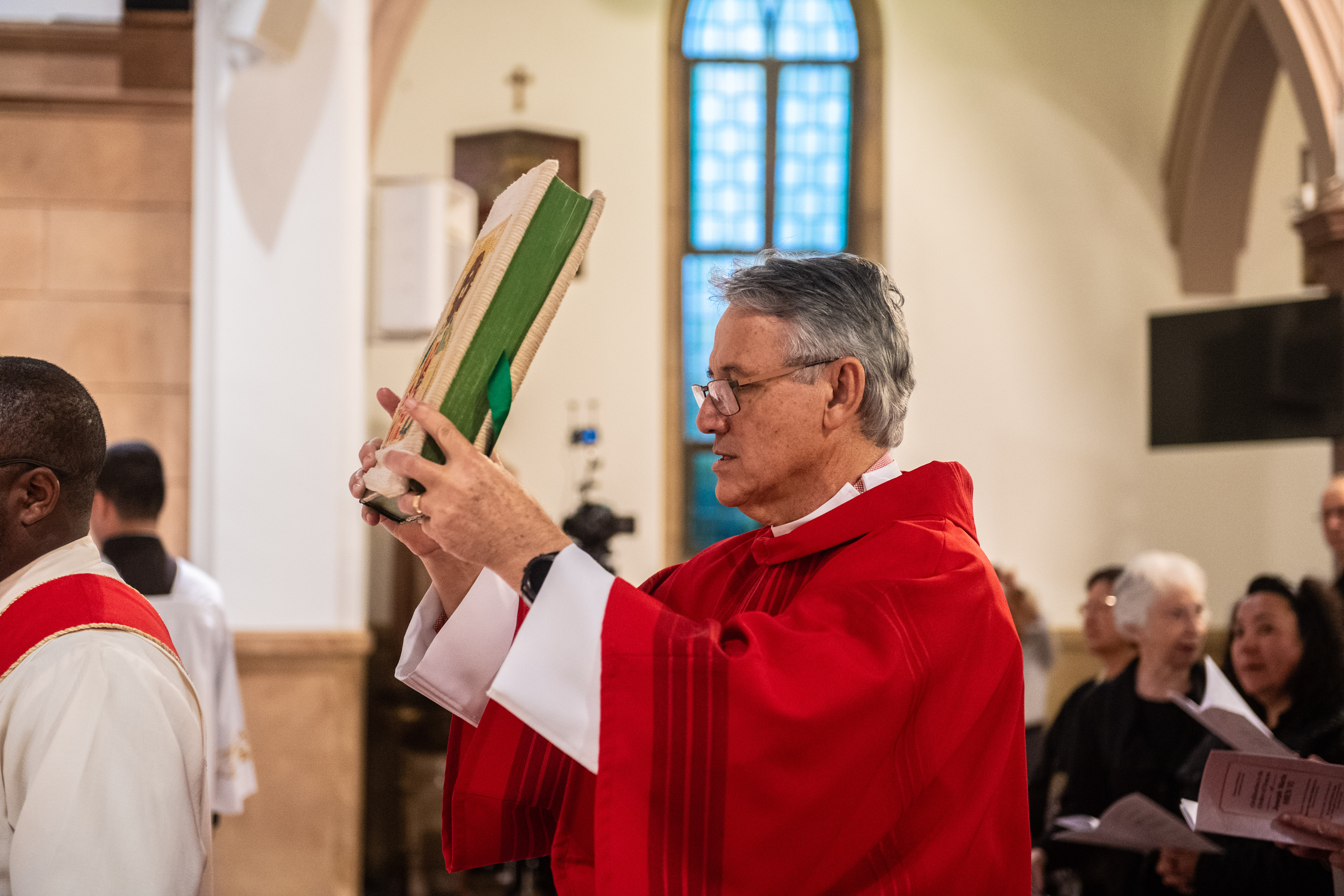 Permanent deacon ordination gathering in the Catholic Church