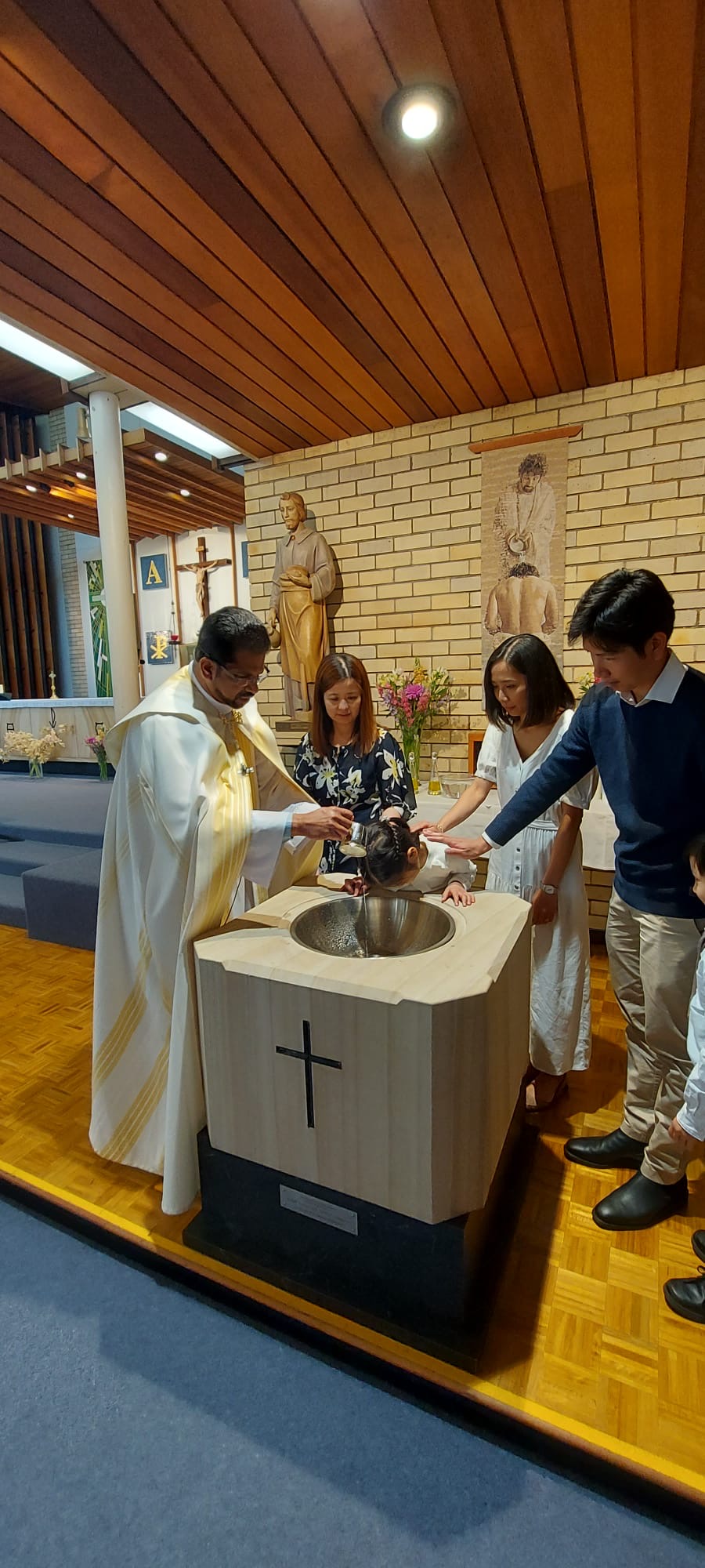 Baptism Fr Jose