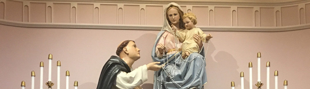 Month of Mary banner