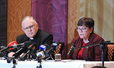Archbishop Mark and Sr Monica