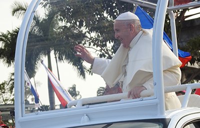 POPE FRANCIS pope mobile