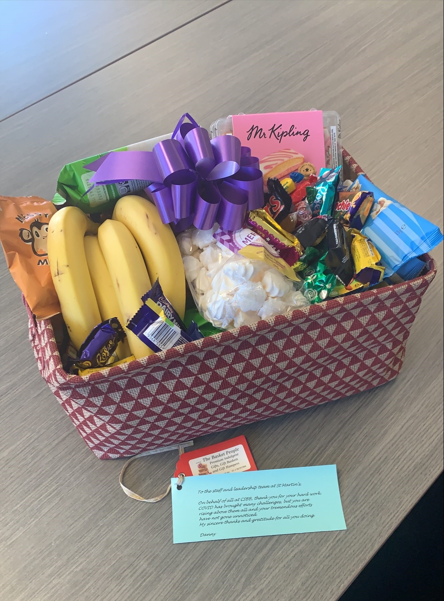 School care package from Danny Casey 2