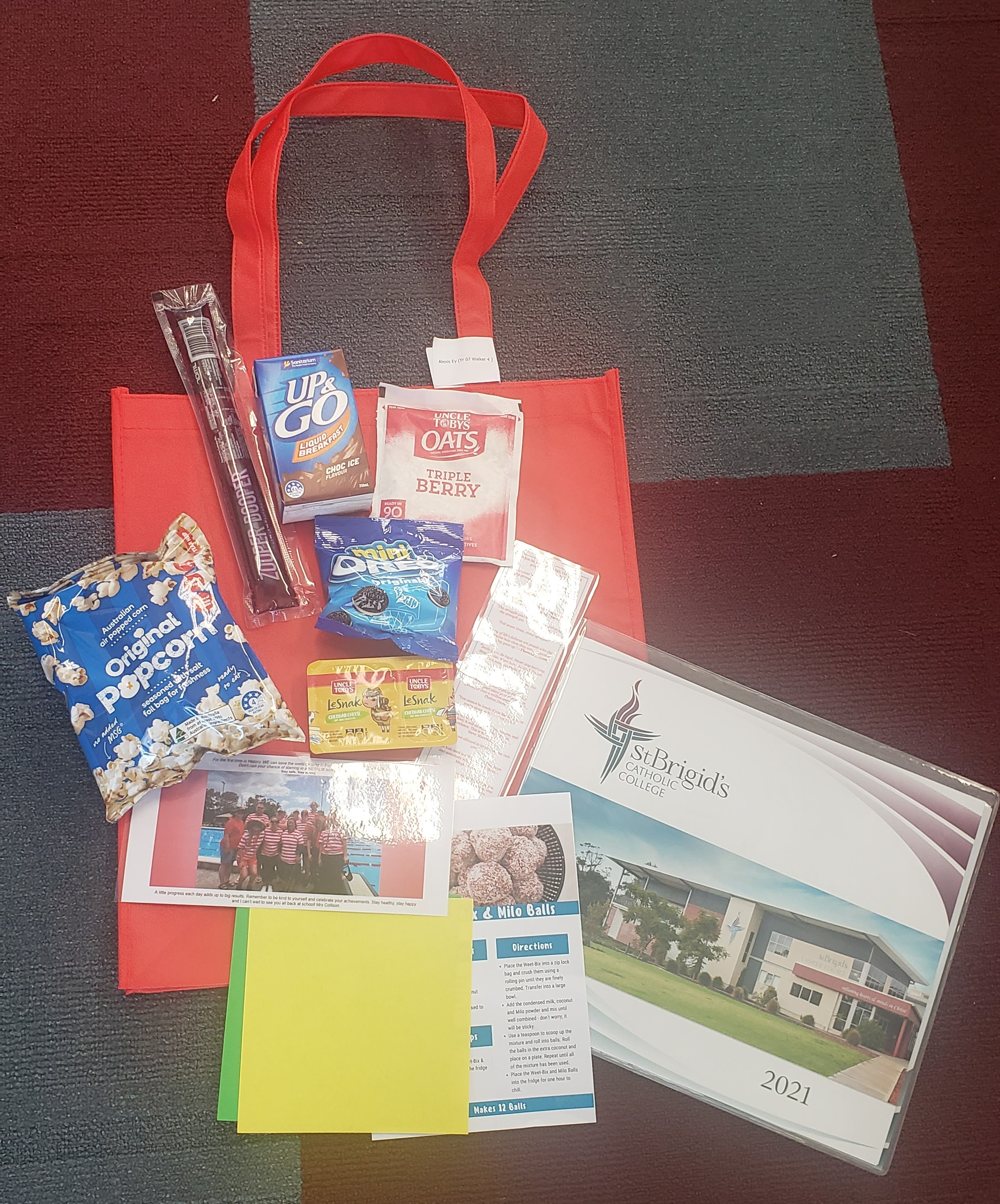 St Brigids student Care Package