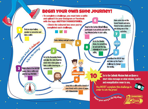 ShoeStories Selfie Challenge Map 2